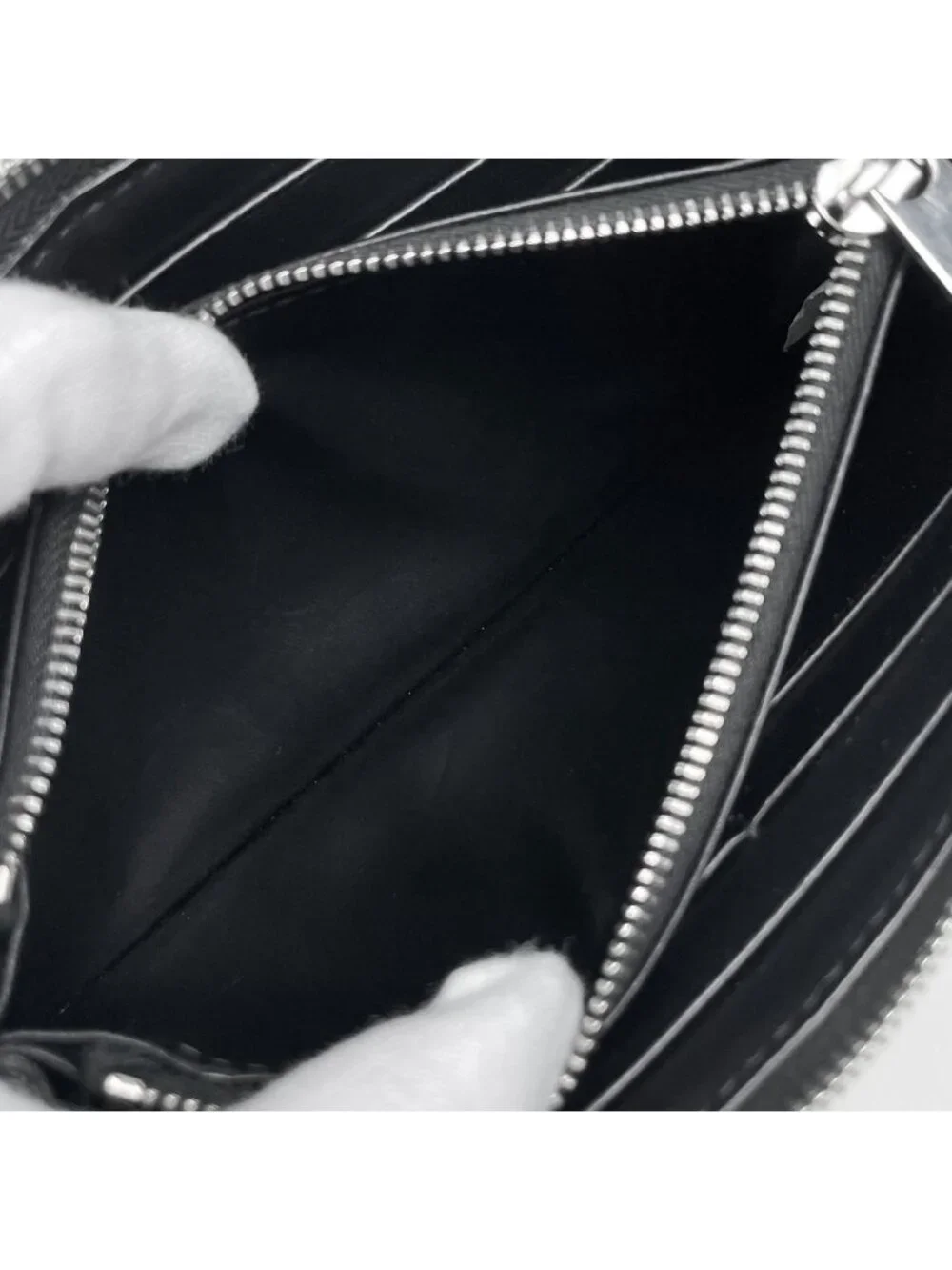Bottega Veneta Intrecciato Wallet Calf Black